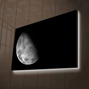Quadro Decorativo com Luzes LED NASA-031 – Multicolor – 45 x 70 cm
