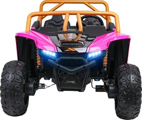 Buggy elétrico para Crianças 24V, 4x4 Arctic Cat WILDCAT XX, 2 Lugares Rodas Espuma EVA, assento couro Rosa