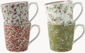 Canecas em porcelana Gift, conjunto de 4