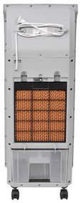 Climatizador de ar portátil 120 W 8 L 385 m³/h 37,5x35x94,5 cm