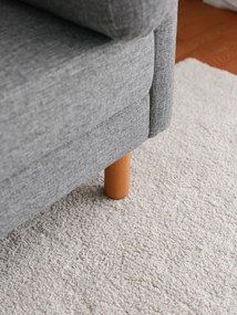 Sofá de Três Lugares Nordi – Cinza – 196x82x93 cm