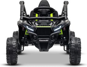 Carro elétrico para crianças Kawasaki TERYX KRX 1000 12V, controlo remoto, bateria de lítio, 2 motores de 25 W, com licença Verde