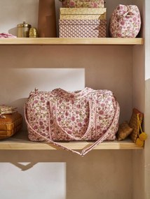 Bolsa de cuidados de higiene Boheme estampado rosa