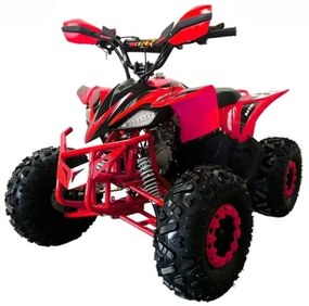 MINI MOTO 4 INFANTIL GASOLINA 125cc MTR KF8 VERMELHA