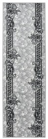 vidaXL Passadeira 60x200 cm polipropileno cinzento