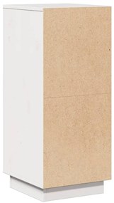 Aparador 31,5x34x75 cm madeira de pinho maciça branco