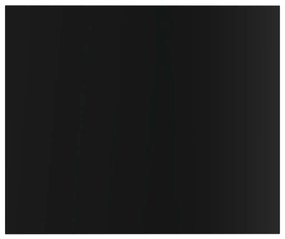 Prateleiras para estante 8 pcs derivados de madeira preto