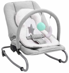 Baloiço de bebé aço cinzento-claro