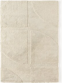 Tapete felpudo com relevo Jade