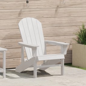 Cadeira Adirondack Branca 74x82x91 cm HDPE