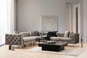 Sofá de Canto Como – Antracite – 310 cm x 70 cm x 270 cm