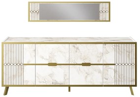 Console Frida – Branco – 180 cm x 72 cm x 46 cm