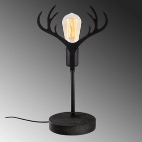 Candeeiro de Mesa GMN-000011 – Preto – 15 x 5 cm