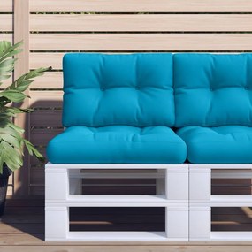 Almofadão para sofá de paletes 50x40x10 cm azul