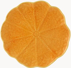 Pratos rasos em grés Pumpkin, conjunto de 4