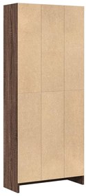 Estante 60x24x143 cm derivados de madeira carvalho castanho