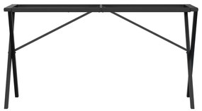 Pernas para mesa de jantar estrutura em X aço