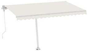 Toldo automático independente 400x350 cm cor creme