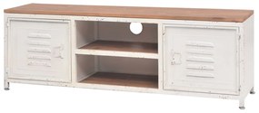 Móvel de TV 120x30x40 cm branco