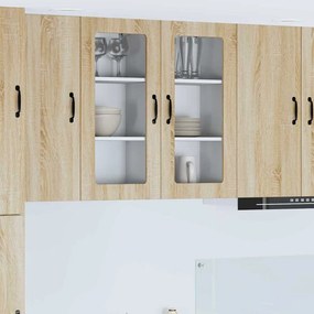 vidaXL Armário de Cozinha com porta Carvalho Sonoma 40 x 31 x 80 cm