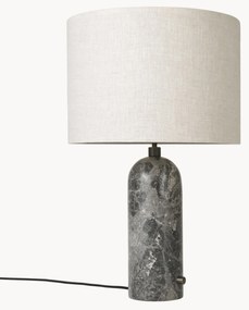 Candeeiro de mesa grande e regulável com base em mármore Gravity, vários tamanhos