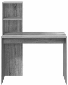 Mesa de Escrita Cinzenta Cinzento Sonoma Aglomerado de partículas