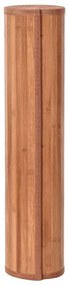 Tapete retangular 70x300 cm bambu castanho