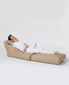 Sofá Cama Pufe Siesta – Vison – 55x40x180 cm | Tribo Home