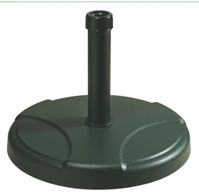 Base para Guarda-Sol 48 x 48 x 6,5 cm Cimento Verde-escuro