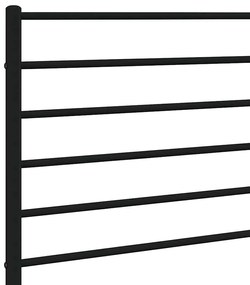 Cabeceira de cama 193 cm metal preto