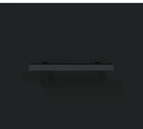 Móvel p/ TV 80x36x50 cm derivados de madeira preto
