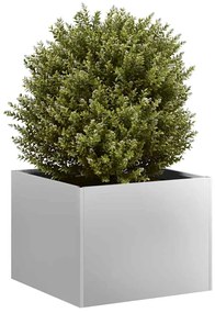 vidaXL Vaso/floreira 40x40x30 cm aço galvanizado