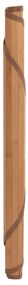 Tapete redondo 80 cm bambu natural