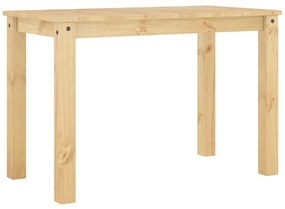 Mesa de jantar Panama 117x60x75 cm madeira de pinho maciça