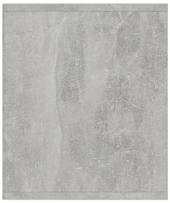 Estante/móvel de TV 143x30x36 cm contraplacado cinzento cimento