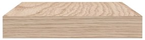 Prateleira flutuante 60x23,5x4 cm derivados de madeira