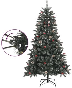 Árvore de Natal artificial com suporte 150 cm PVC verde