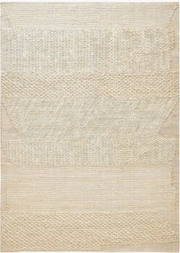 Tapete de juta artesanal de pelo comprido Knotty