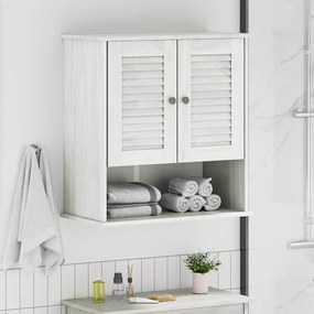vidaXL Armário de Banheiro Suspenso Branco 67,5 x 34 x 71,5 cm