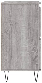 Aparadores 2 pcs derivados de madeira cinzento sonoma