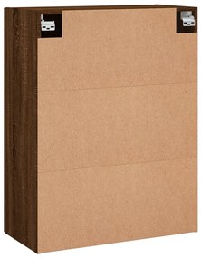 Armário de parede 69,5x34x90 cm carvalho castanho