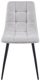 Pack 4 Cadeiras Stuhl Tecido - Beige