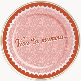 Prato em porcelana Viva La Mamma