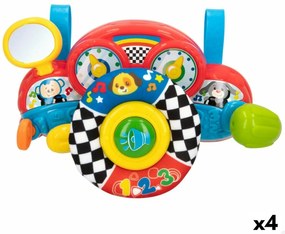 Volante para Carrinho de Bebé Winfun 29 X 17 X 10,5 cm (4 Unidades)