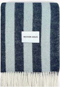 Manta de lã às riscas Candy Wrap