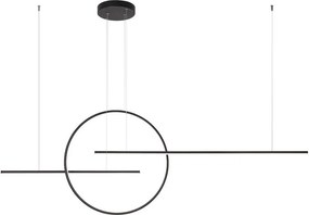 Redo 01-1737 - Candelabro num fio LED GIOTTO LED/66W/230V preto antigo