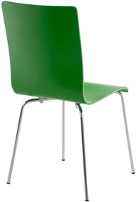 Conjunto de 4 cadeiras de cozinha e sala de jantar Pepe 43 x 87 x 47 cm Verde