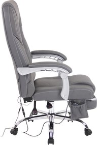 Cadeira de escritório Pacific com massagem Cinza