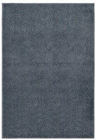 Tapete de pelo curto 160x230 cm antracite