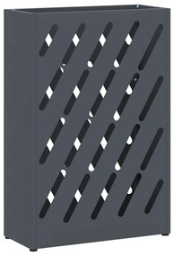 Suporte de Guarda-chuva - Antracite - 28x12x41 cm - Feito de Aço